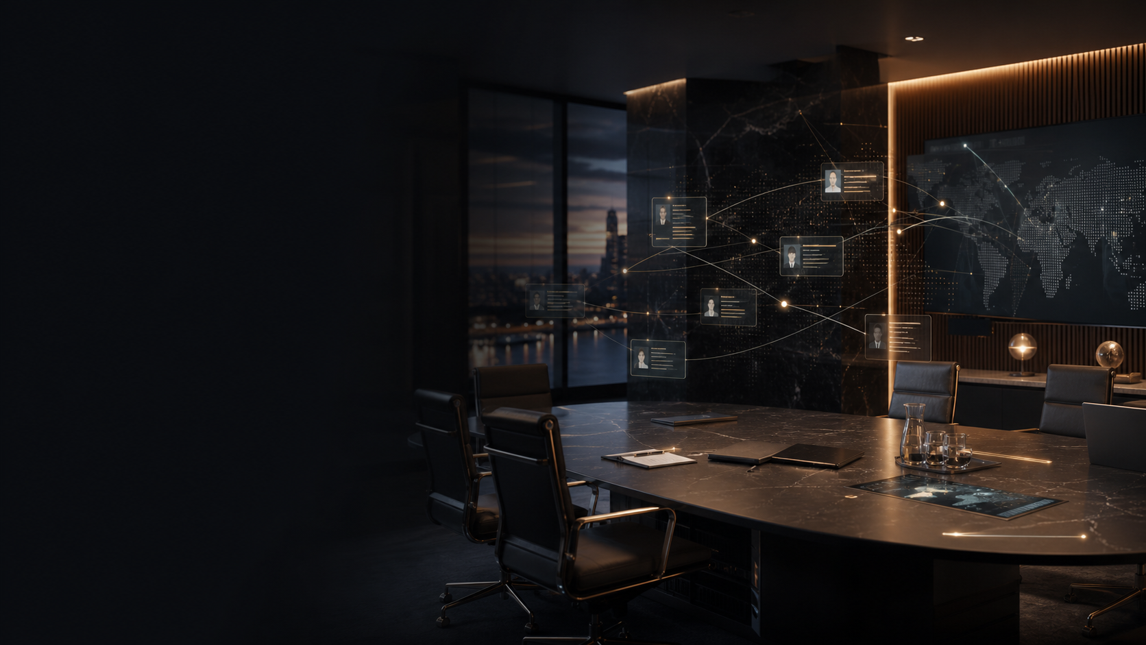 Executive advisory network boardroom